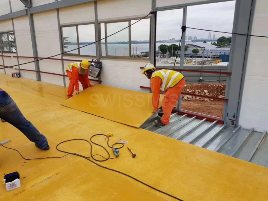 Floor Level MgO Board